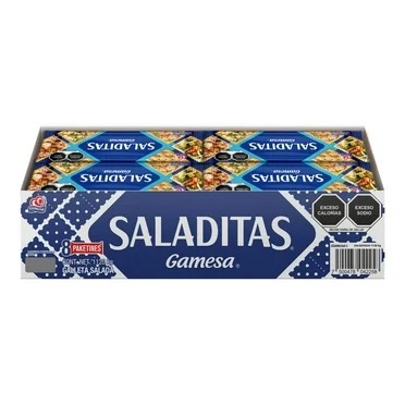 SALADITAS GAMESA 8 PACK