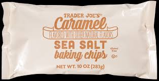 CARAMEL SEA SALT BAKING CHIPS TRADER JOES